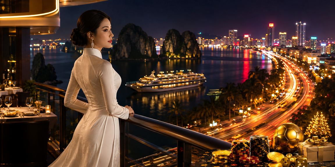 Cảnh vịnh Hạ Long với bối cảnh VIP và phần thưởng cho người chơi ưu tú